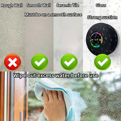 AquaSonic — Premium Wireless Speaker with Suction Grip